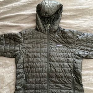 Patagonia micro puff hooded jacket